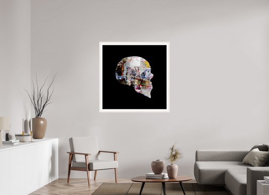 Skull 1 - FRAMED LIMITED EDITION: 150 → MORGAN PASLIER
