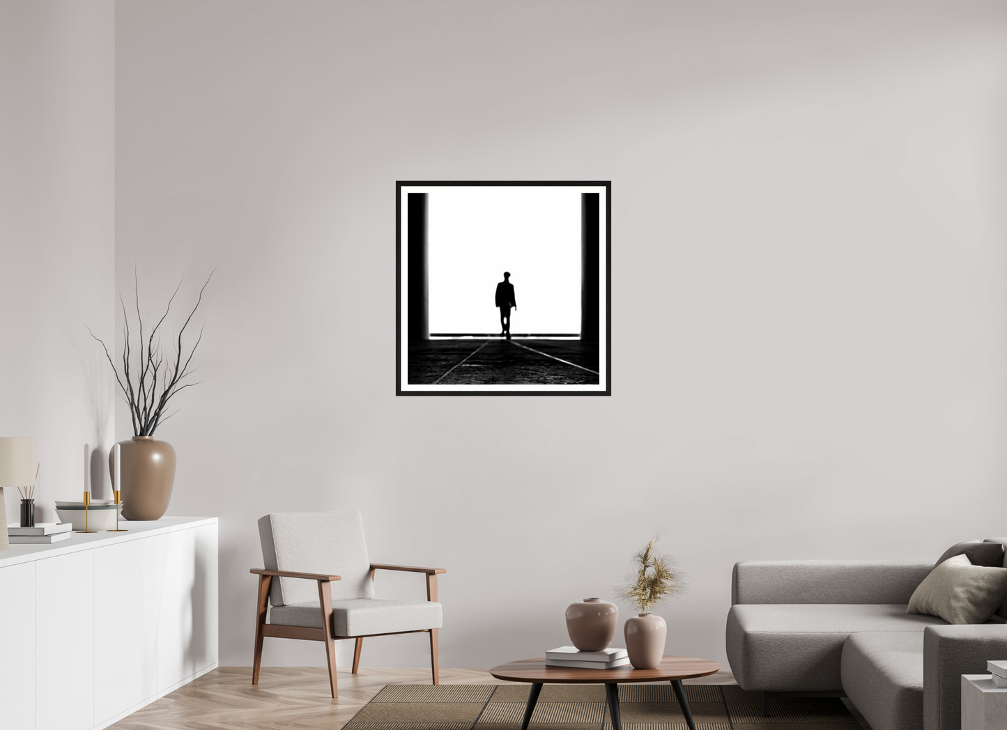 Walk The Line - Framed → DANIEL SMITH