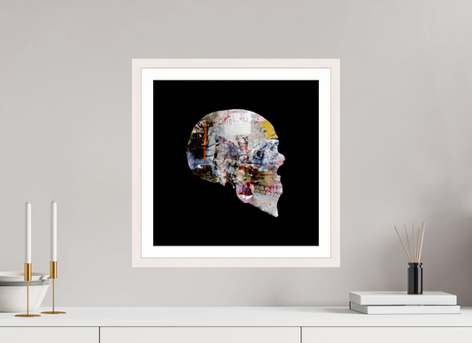 Skull 1 - Framed → MORGAN PASLIER