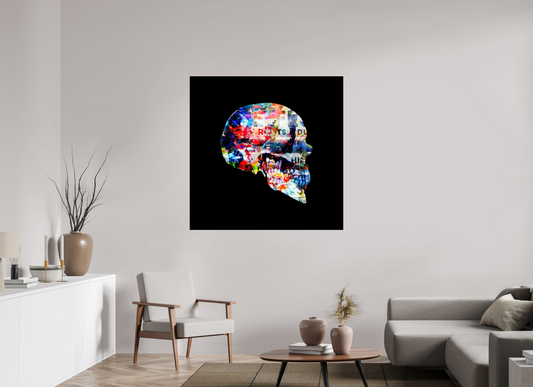 Crâne 2 - Carré → MORGAN PASLIER